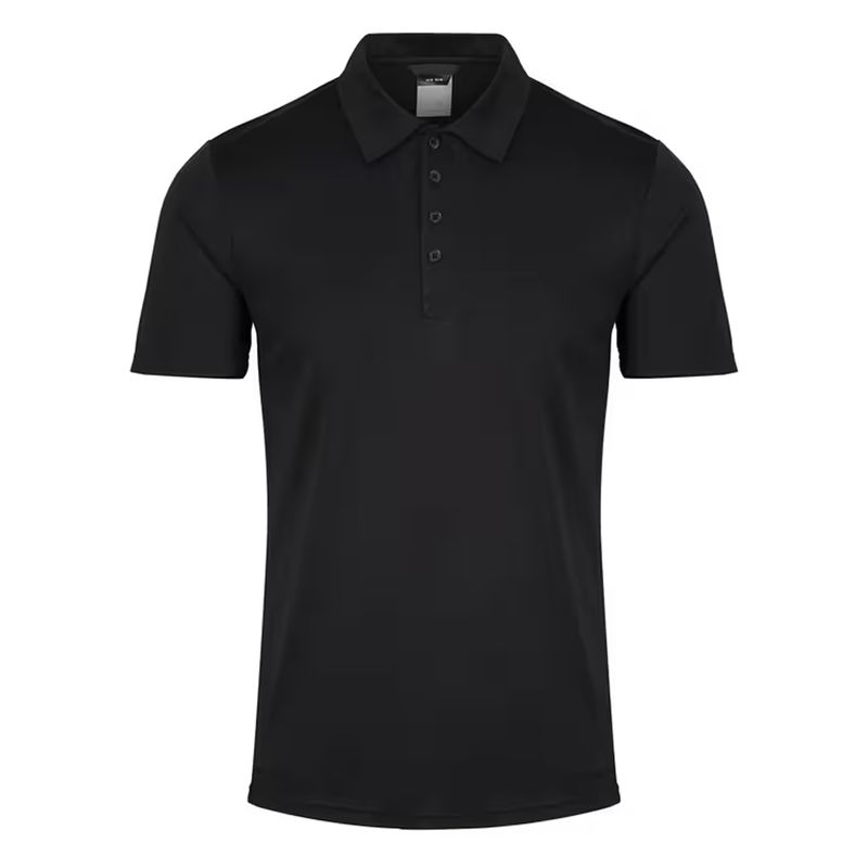 Regatta Professional Mens Plain Polo Shirt  Black
